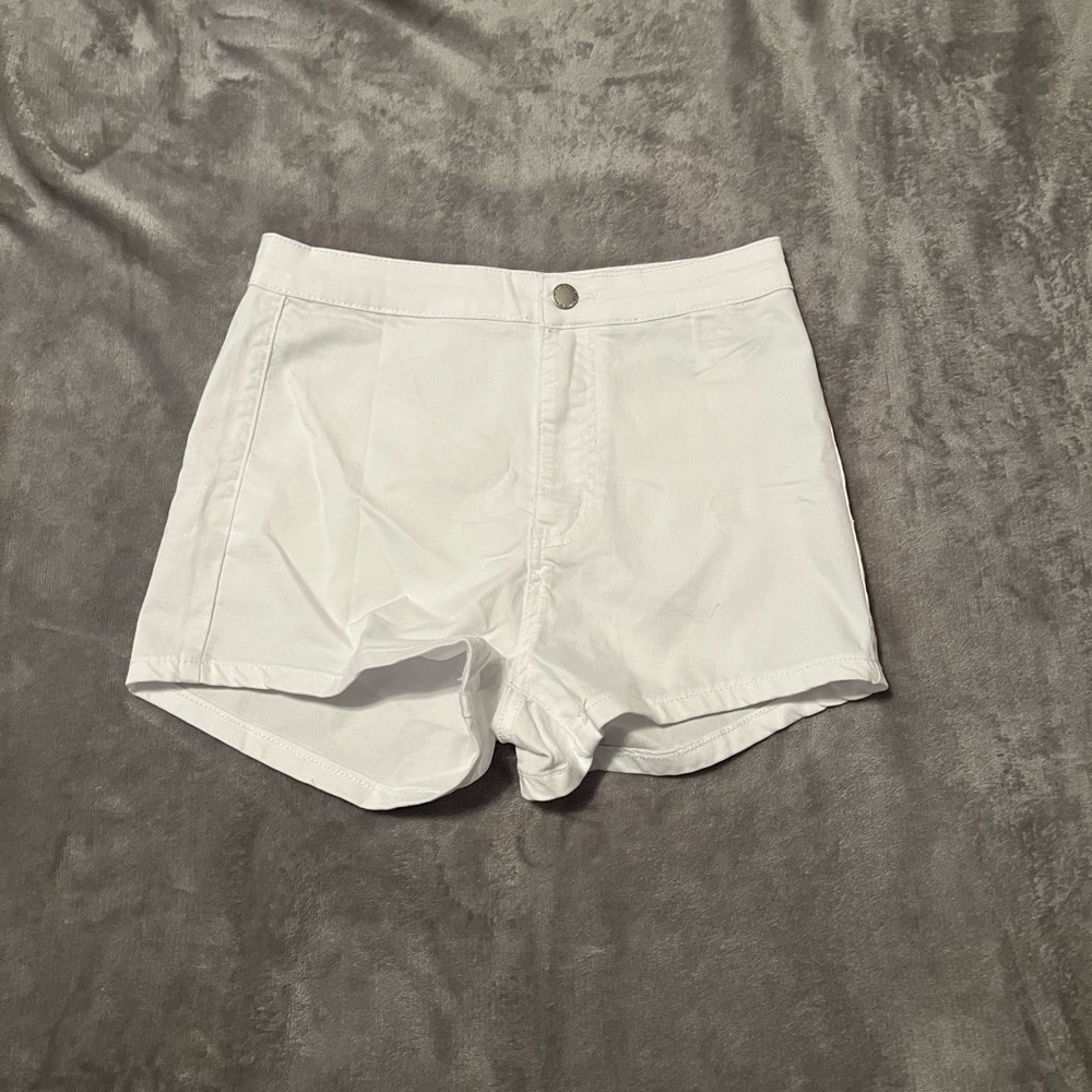 Women's White Shorts